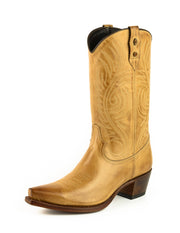 Botas Cowboy Mujer 2536 Virgi Amarillo |Cowboy Boots Europe