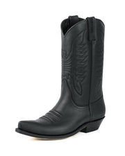 Botas Cowboy Unisex Modelo 20 Negro |Cowboy Boots Europe