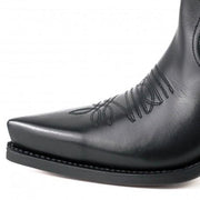 Botas Cowboy Dama Bota Larga 1952 Negro Modelo Piel |Cowboy Boots Europe