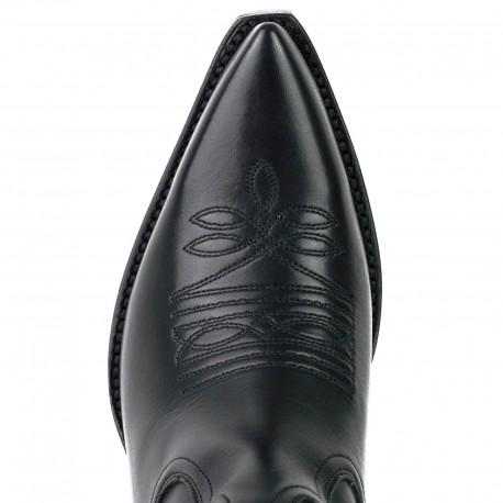 Botas Cowboy Dama Bota Larga 1952 Negro Modelo Piel |Cowboy Boots Europe