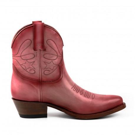 Botas Cowboy Lady Model 2374 Pink Vintage |Cowboy Boots Europe