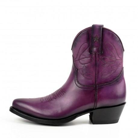 Botas Cowboy Vintage Purple Lady 2374 | ModeloCowboy Boots Europe