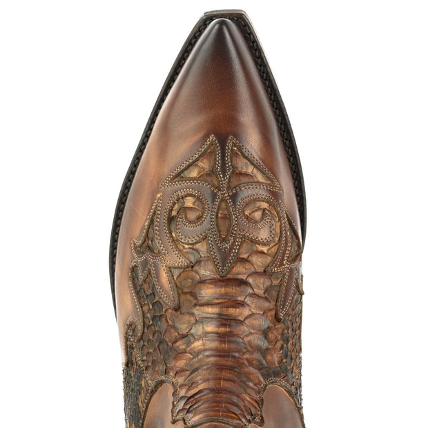 Botas de Moda Hombre Modelo Rock 2500 Cognac |Cowboy Boots Europe