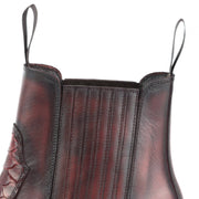 Botas de moda para hombre modelo Rock 2500 rojo y negro |Cowboy Boots Europe