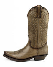 Botas Cowboy Modelo unisex 1920 Taupe Vintage |Cowboy Boots Europe