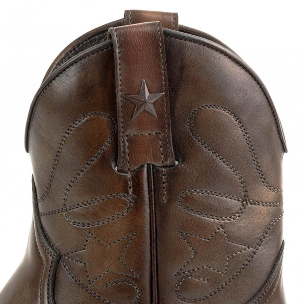 Botas Cowboy Modelo 2374 Vintage Marron Lady |Cowboy Boots Europe