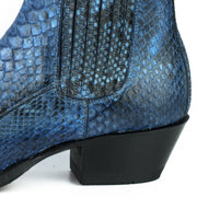 Botas Modelo Dama Marie 2496 Píton Azul |Cowboy Boots Europe