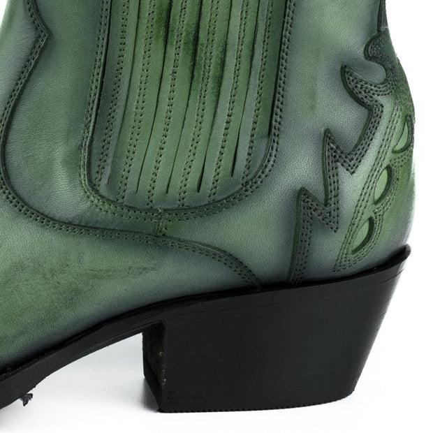 Botas de Moda Modelo Dama Marilyn 2487 Verde |Cowboy Boots Europe