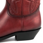 Botas Cowboy Botas Unisex Modelo 1920 Rojo 15-18 Vintage |Cowboy Boots Europe