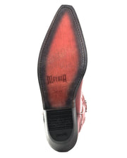 Botas Cowboy Botas Unisex Modelo 1920 Rojo 15-18 Vintage |Cowboy Boots Europe