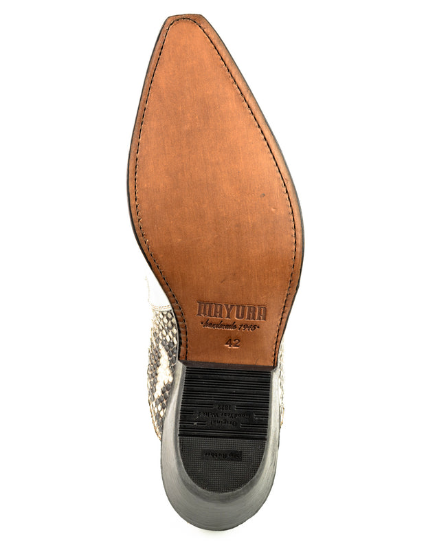 Botas de moda para hombre Modelo Rock 2500 Blanco |Cowboy Boots Europe