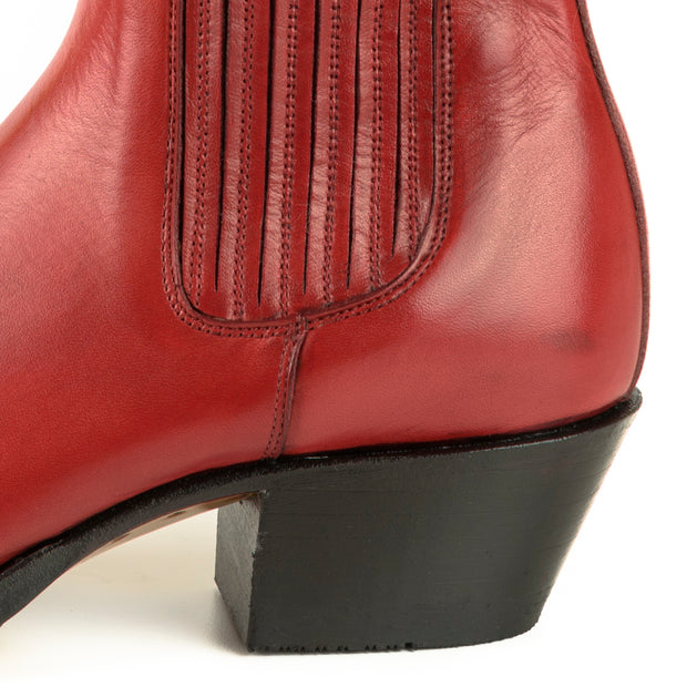 Botas de mujer urbanas o de moda 2496 Marie Rojo |Cowboy Boots Europe